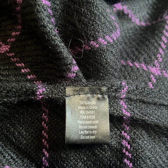 Cozy poncho! Oversized and warm! ! - Picture 4 of 4